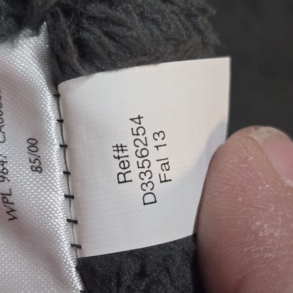 Eddie Bauer Womens Fuzzy Fleece Black Long Sleeve Full Zip Hooded Coat Jacket M - Picture 7 of 14